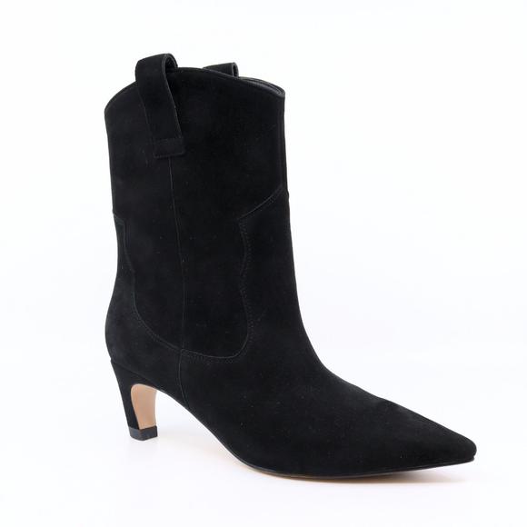 NEW SHOE THE BEAR women's dicte suede boots in black - Picture 4 of 7